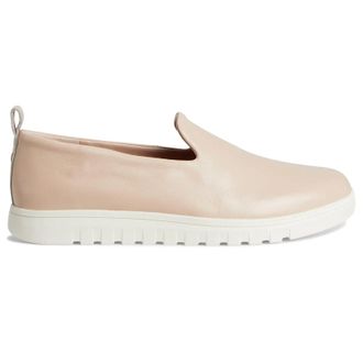 Vionic Uptown Willa Leather Womens Slip On Shoes - Cameo Rose - Size:UK 6.5