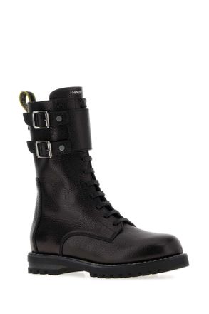 Fendi Commando Boots - Black