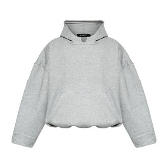 Misbhv Hoodies, male, Gray, Size: XS Inflated Embroidered Hoodie