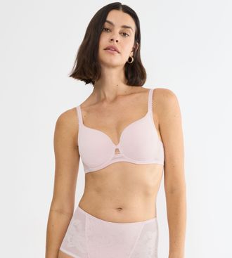 Triumph B&uuml;gel-BH TRIUMPH Wild Rose Sensation, Damen, Gr. 70, Cup B, tender pink, Spitze, Obermaterial: 53% Polyester, 33% Polyamid, 14% Elasthan, BHs B&uuml;gel-BH