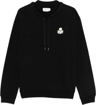 Isabel Marant Isabel Marant, Sweatshirts, male, Black, Size: L Merone Sweatshirt
