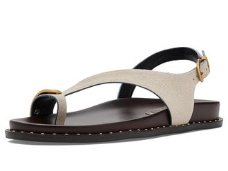 Kenneth Cole Dixon Womens Sandals Oyster Grey Suede : 7.5 M, Leather