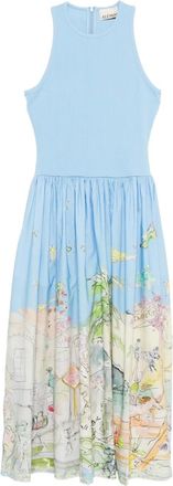 Alemais Abito midi Anouk Tank - Blu