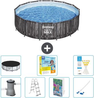 Bestway Piscina Bestway Steel Pro Max Redonda - 427x107 Cm - 8-piezas S544