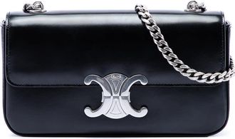 Celine Pre-owned Celine Shiny Calfskin Triomphe Claude Shoulder Bag Ladies I2ROWW6E5AL6FBS4