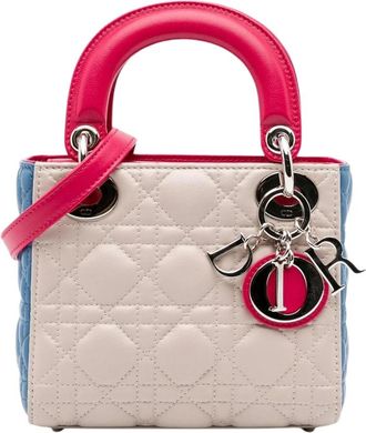 Dior Pre-owned Top Handle Bag - Dames - Vintage Mini Tas - Veelkleurig - ONE Size - Vintage