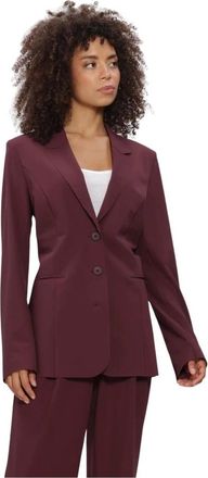 JapanTKY Japan Tky, Jassen, Dames, Bruin, L, Leer, Goshiko Blazer