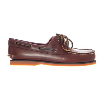 Timberland Schoenen, Heren, Bruin, 43 EU, Leer, Clas Boat Shoe