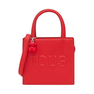 Tous Mini Cube Back to Basics - - Bags - Donna - Rosso - ONE SIZE