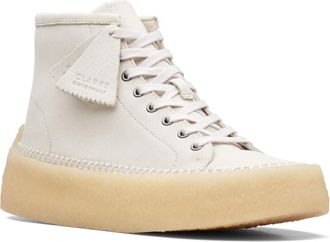 Clarks Mens Caravan Mid Boot, Color Off White, Size: 11 UK