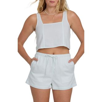 Billabong Open Skies Cotton Tank in Clearwater at Nordstrom, Size X-Small