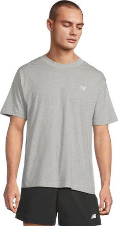 New Balance Sport Essentials Cotton T-Shirt Mens Clothing Athletic Grey : 2XL