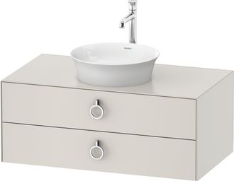 Duravit Tulip Blanco, Mueble De Ba&ntilde;o Colgado En La Pared, Ancho - Duravit