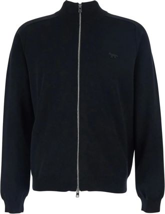 Maison Kitsun&eacute; Hombre, Jerseys, Negro, Talla: M