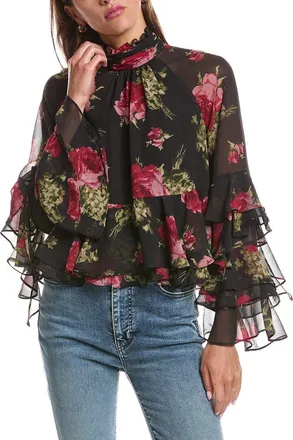 Cinq &agrave; Sept Cinq &Agrave; Sept Baroque Roses Skylah Top