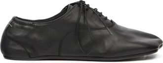 Maison Margiela Gambetta Lace-Up Sneakers - Dames - Veterschoenen - Zwart - 36 EU - Leer - Schoenen