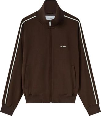 Axel Arigato Curb Track Jacket - Heren - Trainingsjackets - Bruin - M - Fitness
