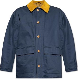 Marni Jas met kraag - Heren - Zomerjassen - Blauw - L - Katoen - Jassen