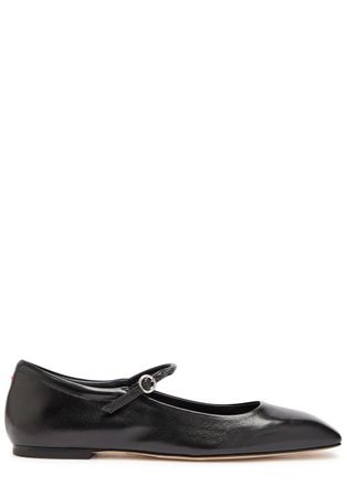Aeyde Aeyde Uma Leather Ballet Flats - Black - 4
