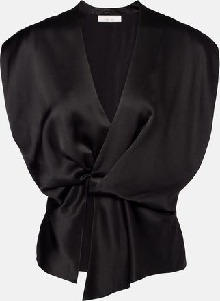 The Sei Top in charmeuse di seta