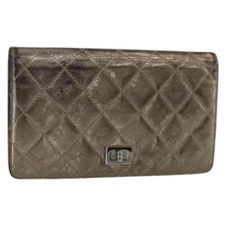 Chanel Pre-owned Wallets, female, Brown, Size: ONE SIZE Pre-owned Vintage Long Wallet