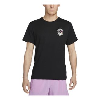 Nike DRI-FIT Dumbbell Donut Short Sleeve Black FD0139-010
