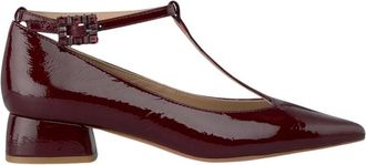 Alma En Pena Juweel gesp schoen - Dames - Pumps - Rood - 38 EU - Schoenen