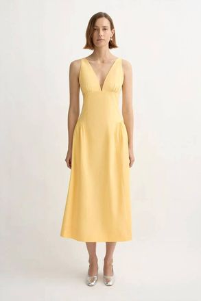 Poss&eacute; Lindie Dress In Yellow