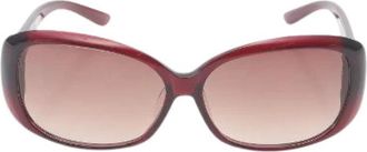 Miu Miu Pre-owned Accessories, female, Red, Size: ONE SIZE Pre-owned Sunglasses