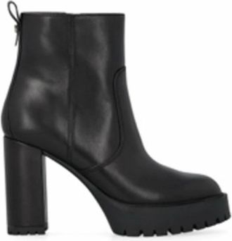 Pinko Clara 01 Enkellaarsjes - Dames - Laarzen met Hak - Zwart - 37 EU - Schoenen