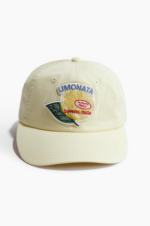 H&M Cap aus Baumwolltwill - Hellgelb/Limonata