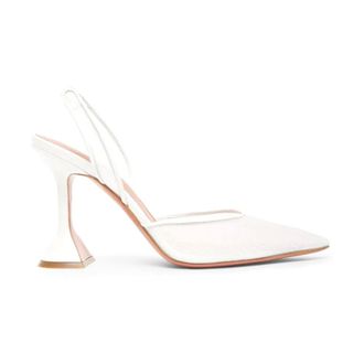 Amina Muaddi Donna, Scarpe, Bianco, 36 EU, new