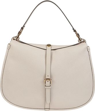 Etro Maxi Pony Bag - Dames - Handtassen - Beige - ONE Size - Leer - Tassen