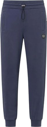 Philipp Plein Racing Trainingsbroeken - Heren - Sweatpants - Blauw - L - Katoen - Broeken