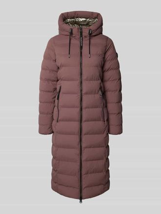 Khujo Regular Fit Steppmantel mit Zweiwege-Rei&szlig;verschluss Modell Gamp in Altrosa, Gr&ouml;&szlig;e XL