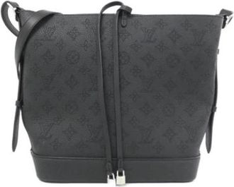 Louis Vuitton Pre-owned Mahina Schoudertas - Dames - Vintage Schoudertas - Zwart - ONE Size - Leer - Vintage