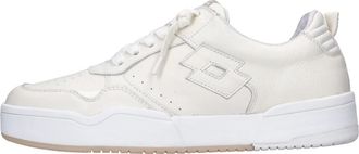 Lotto Hoop Stars Sneakers - Heren - Skateschoenen - Wit - 45 EU - Leer - Fitness
