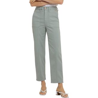 NYDJ Kasey Ankle Stovepipe Utility Jeans in Mistletoe at Nordstrom, Size 00