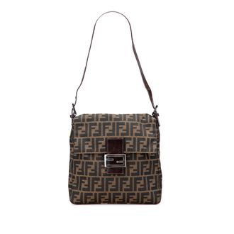Fendi Baguette Ff Logo Schoudertas