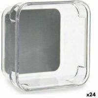 OEM Organizador De Cajones De Pl&aacute;stico Reciclado Kinvara, Gris, 24 Piezas - Crezuo