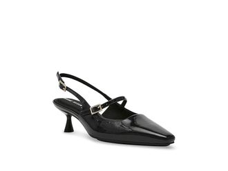 Anne Klein Tyra High Womens Heels Black Patent : 9.5 M, Synthetic