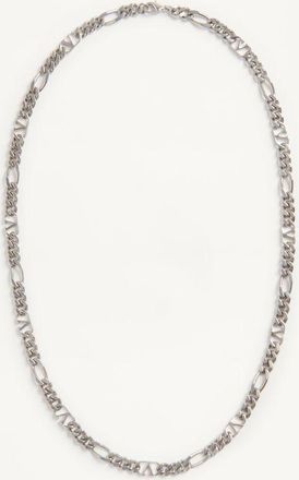 Valentino Garavani Collana Vlogo Signature In Metallo Uomo PALLADIO UNI