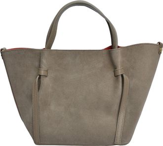 Isabella Rhea Beige Rundleer Tas