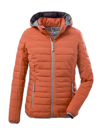 G.I.G.A. DX by killtec Steppjacke Uyaka, Damen, Gr. 36, rot (apricot), Oberstoff: 100% Polyester, Futter: 100% Polyamid, Wattierung: 100% Polyester, G.I.G.A. DX BY KILLTEC, 