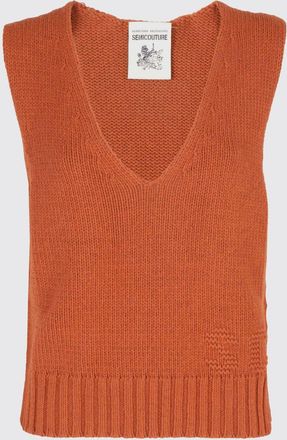 Semicouture Top SEMICOUTURE Woman color Brick Red