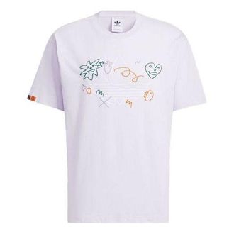 adidas Originals Kentaro Okawara T-shirt Purple HR6460