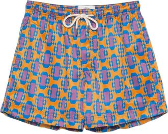 Peninsula Tangeri Swim Shorts in Multicolor at Nordstrom, Size Medium