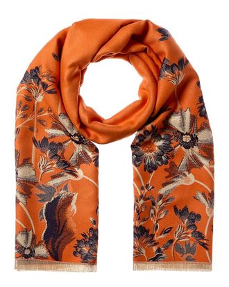 Saachi Saachi Reverse Wildflower Scarf