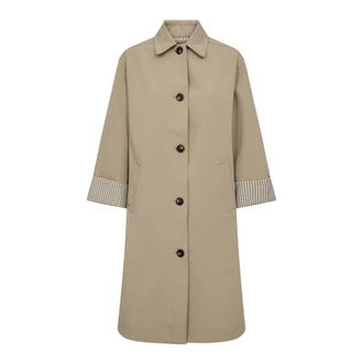 Mos Mosh Trench Coats, female, Beige, Size: M Trench Coat