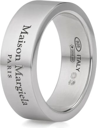 Maison Margiela logo reference ring - Silver